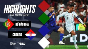 Video bóng đá Bồ Đào Nha vs Croatia vòng bảng Nations League 2024/25