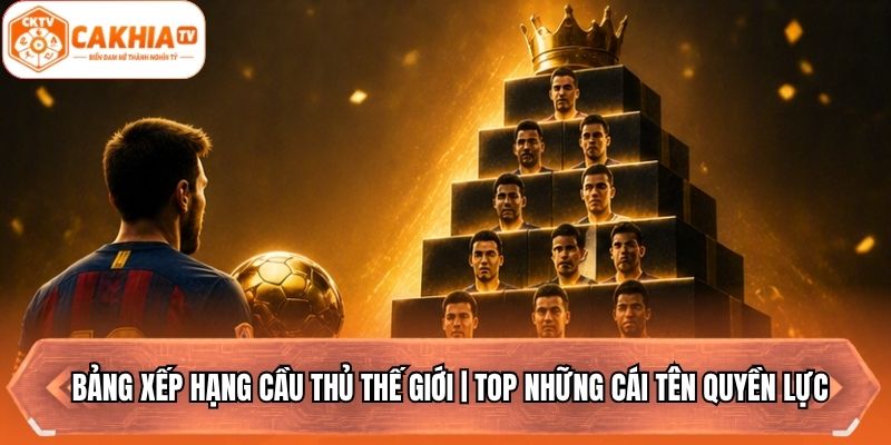 Bảng Xếp Hạng Cầu Thủ Thế Giới | Top Những Cái Tên Quyền Lực