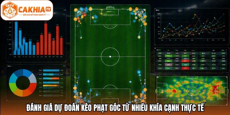 Đánh giá dự đoán kèo phạt góc từ nhiều khía cạnh thực tế