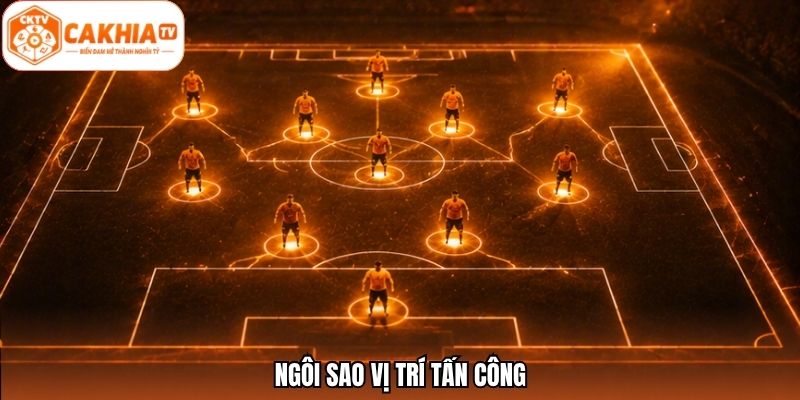Ngôi sao vị trí tấn công