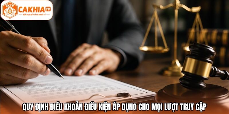Quy định điều khoản điều kiện áp dụng cho mọi lượt truy cập