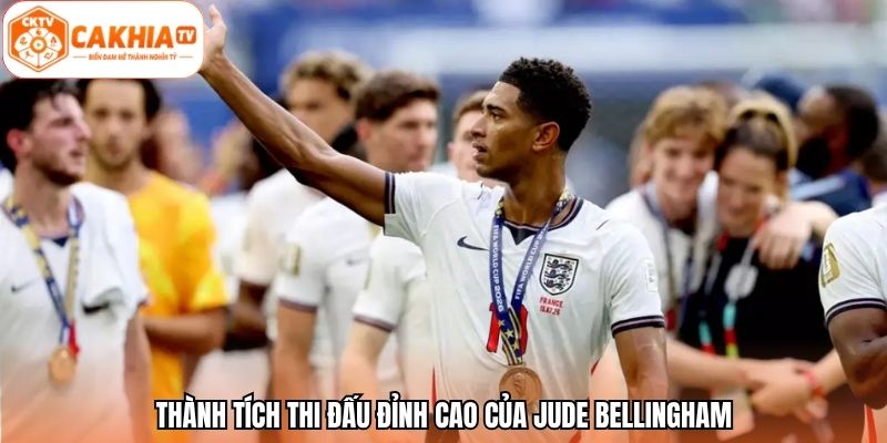 Thành tích thi đấu đỉnh cao của Jude Bellingham