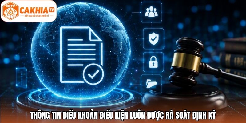 Thông tin điều khoản điều kiện luôn được rà soát định kỳ